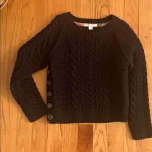 Boys Burberry cable Sweater